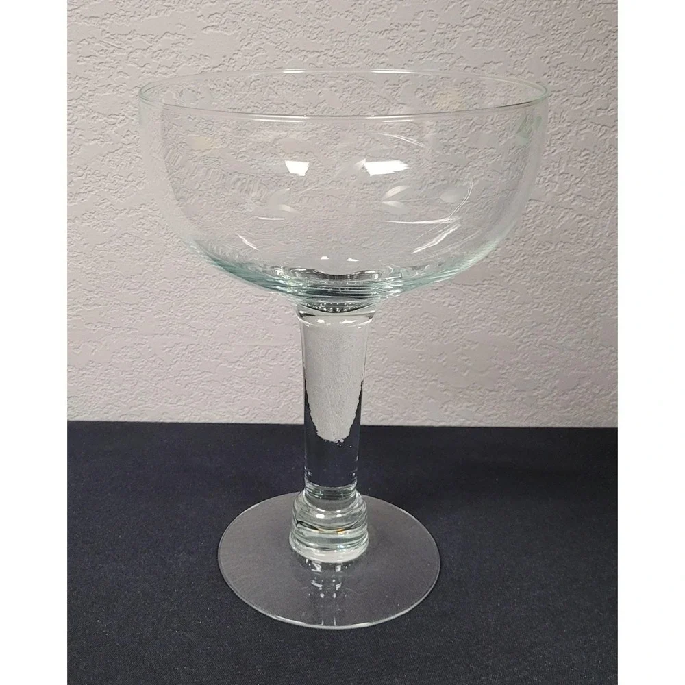 Vintage Princess House Heritage Collection Jumbo Coupe-style Glass 1980s